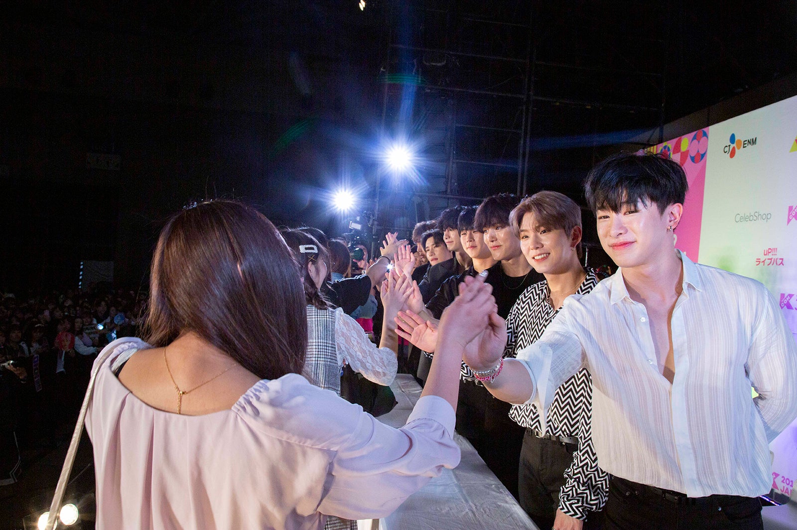 「MEET＆GREET」の様子（MONSTA X） （C） CJ ENM Co., Ltd, All Rights Reserved