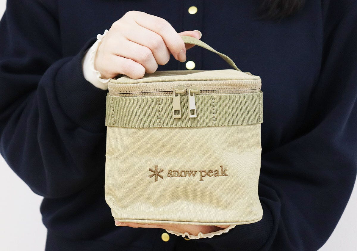 リンネルスノーピークバニティポーチ