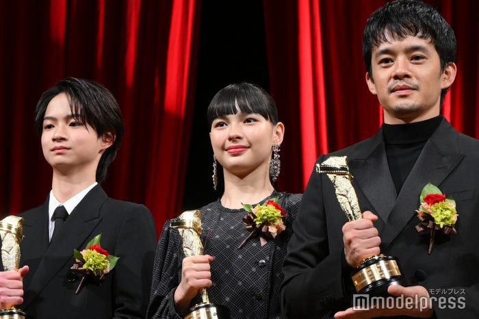 越山敬達、中西希亜良、池松壮亮(C)モデルプレス