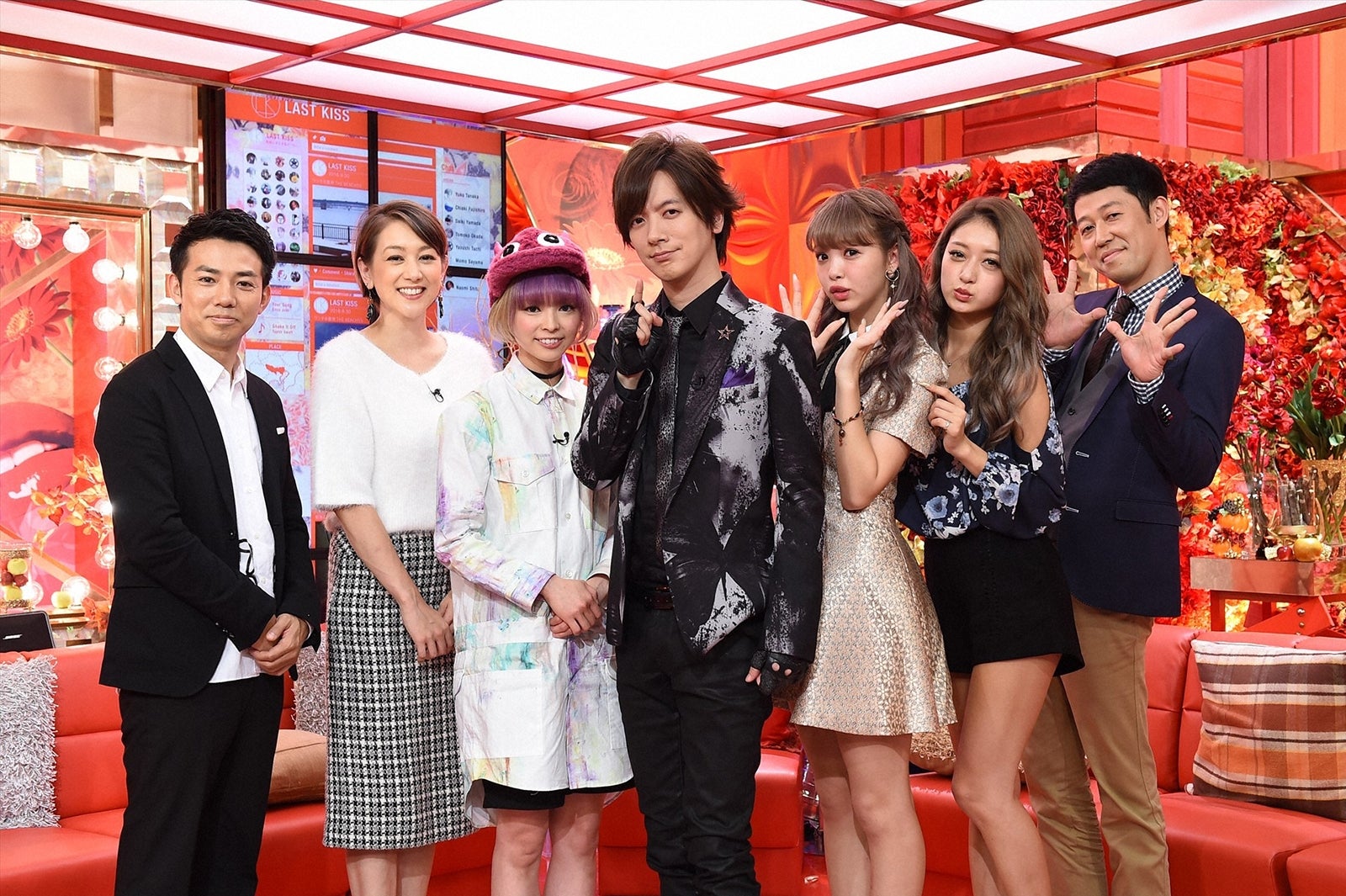 （左から）綾部祐二、SHELLY、最上もが、DAIGO、藤田ニコル、池田美優、小籔千豊 （C）TBS