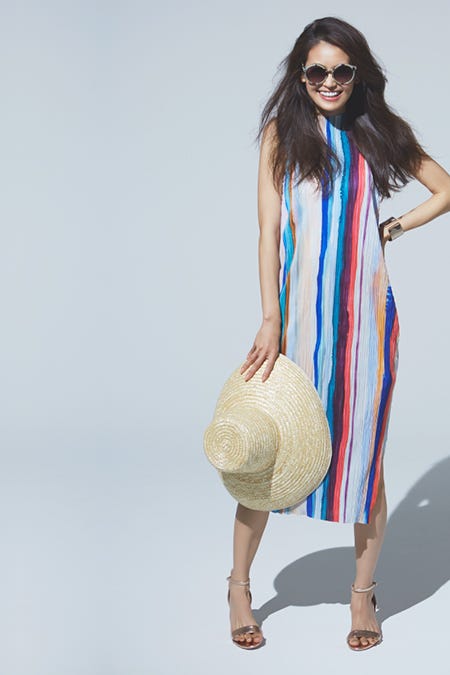 バカンス気分アップ リゾートで着たい ロングワンピース モデルプレス バカンス気分アップ リゾートで着たい ロングワンピース モデルプレス