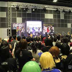 「Anime Festival Asia Singapore in 2015 （AFASG15）」にてジュノン・スーパーボーイ・アナザーズライブの様子