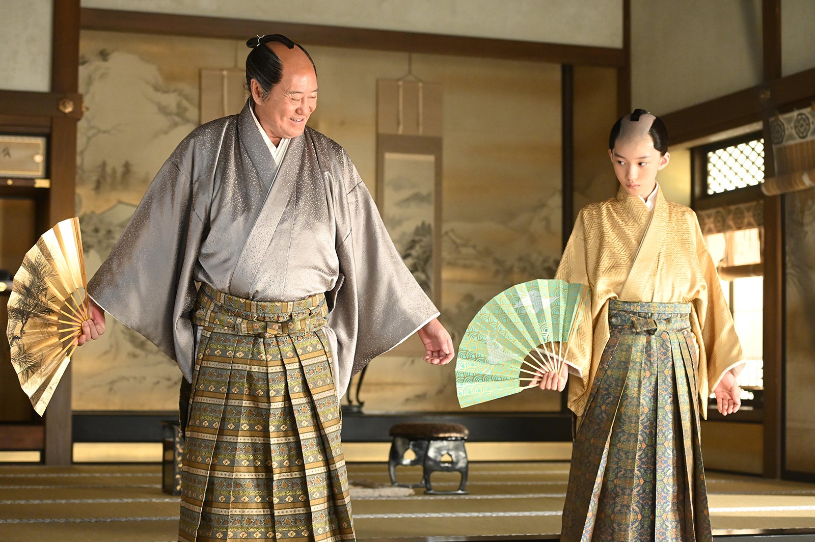 大河ドラマ『青天を衝け』第2話より（C）NHK