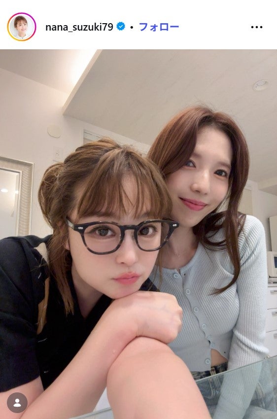 鈴木奈々Instagramより