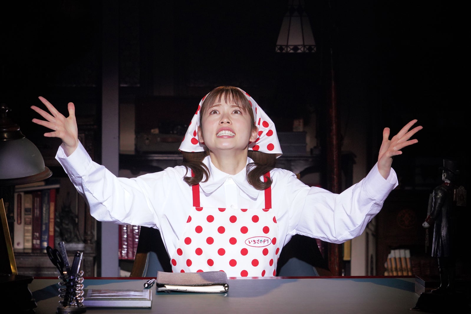 小芝風花／「美食探偵 明智五郎」特別編 第一弾（C）日本テレビ