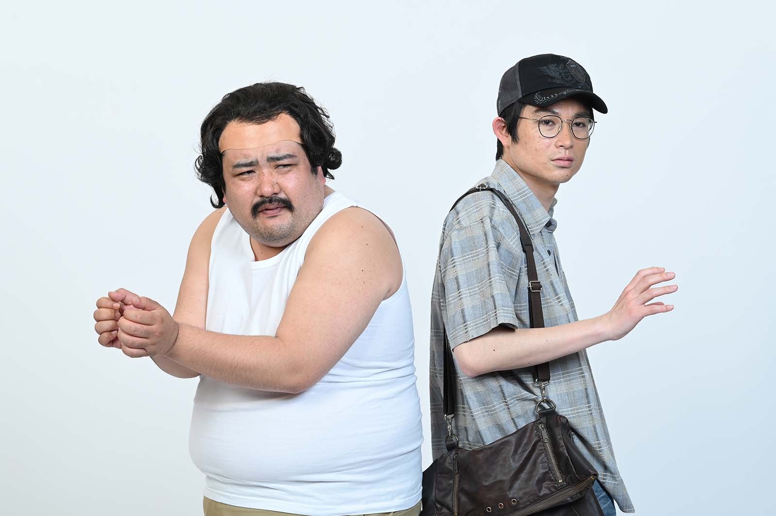  「万引き裸族」空気階段鈴木もぐら、水川かたまり（C）有吉の壁 カベデミー賞 THE MOVIE