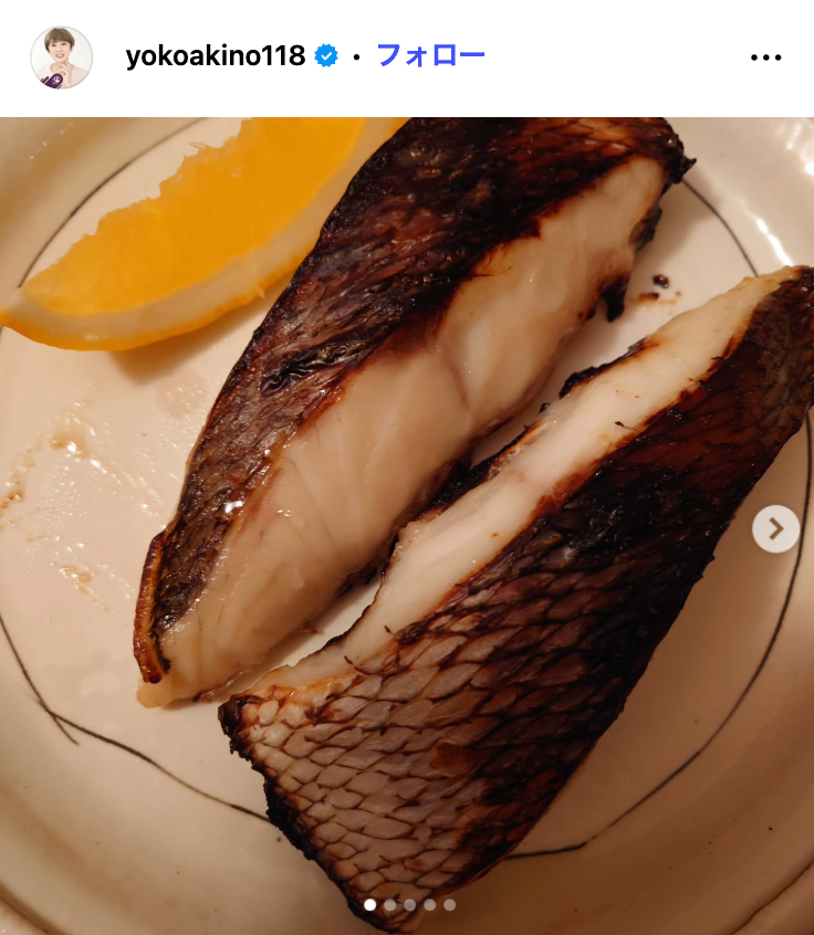 秋野暢子Instagramより