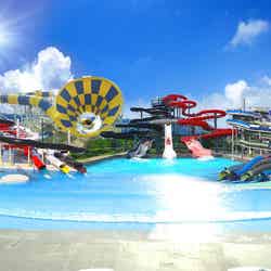 芝政ワールドのプールエリア/画像提供:芝政観光開発