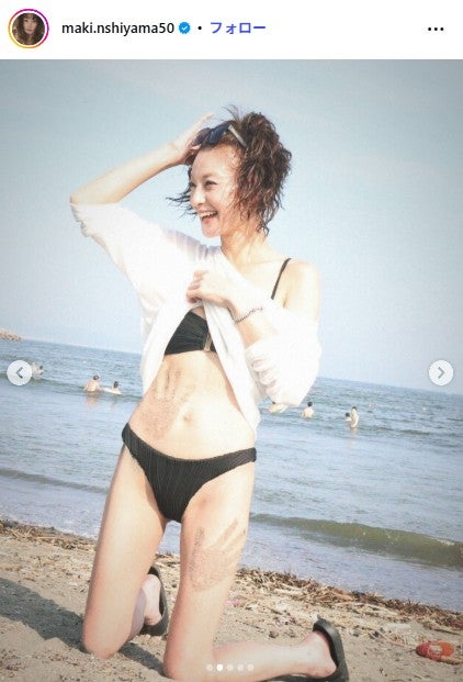 西山茉希Instagramより