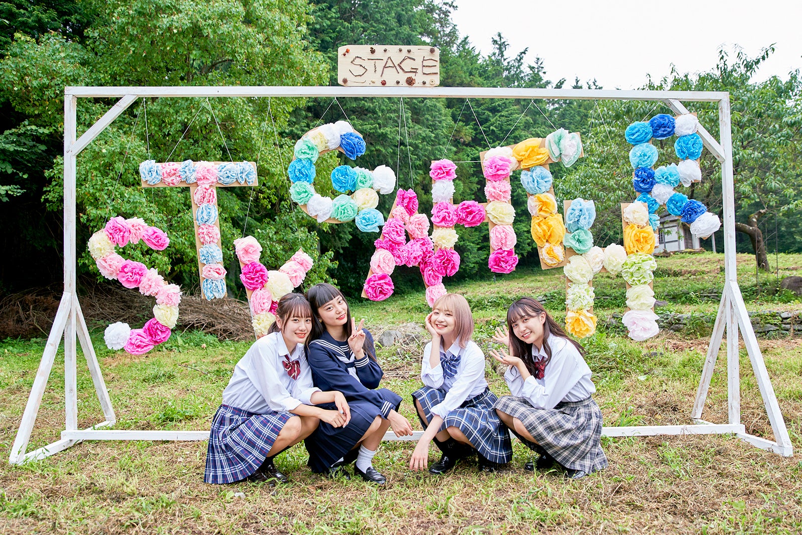 さくちゃん、ここあ、ひな、あゆか「恋する◆週末ホームステイ 2020夏」最終話より（C）ABEMA