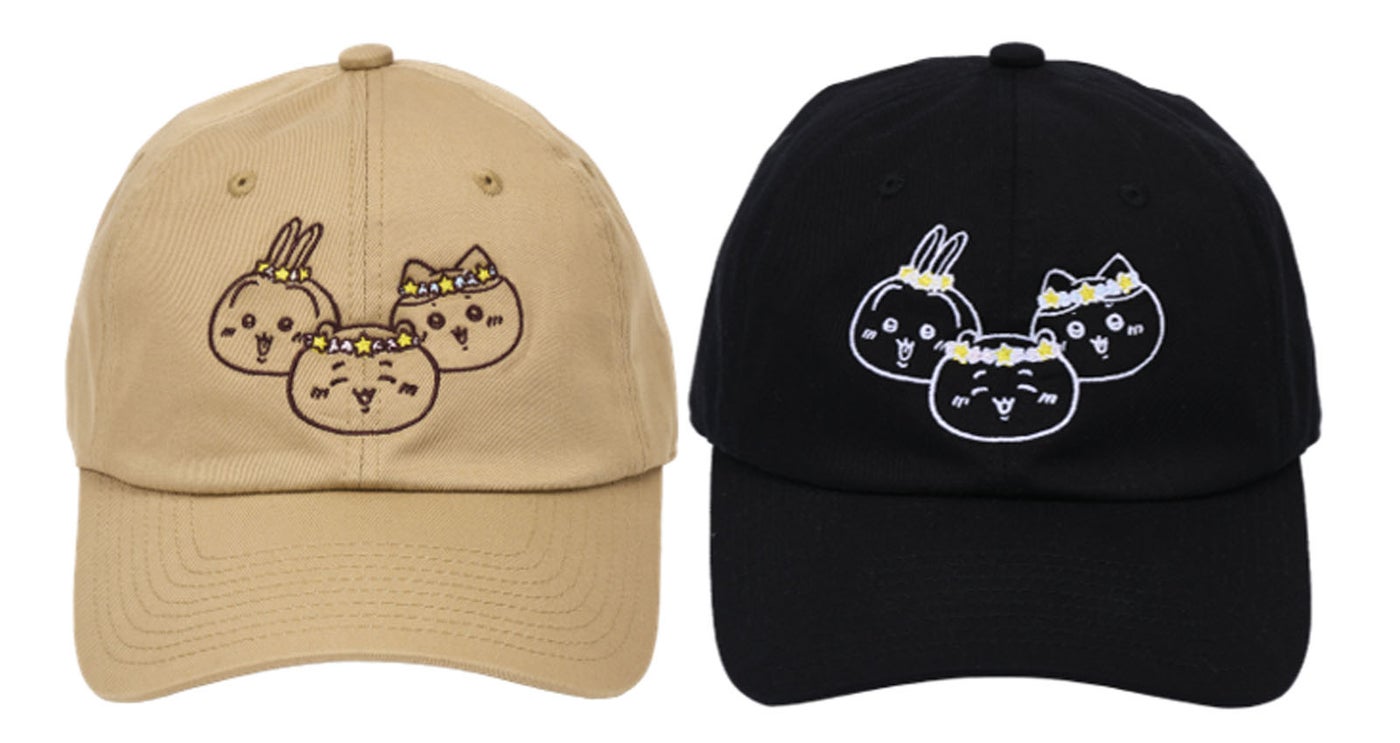 キャップ（全2種）各2,750円（C）nagano （C）ナガノ/ 2026「映画ちいかわ」制作委員会 （C）TOKYO-SKYTREE