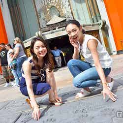 ハリウッドスター達の足跡を発見 LAで映画の世界を体感