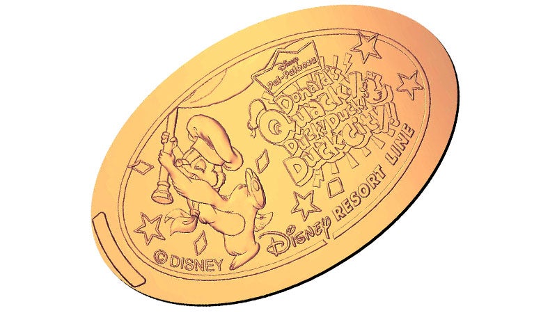 スーベニアメダル（C）Disney