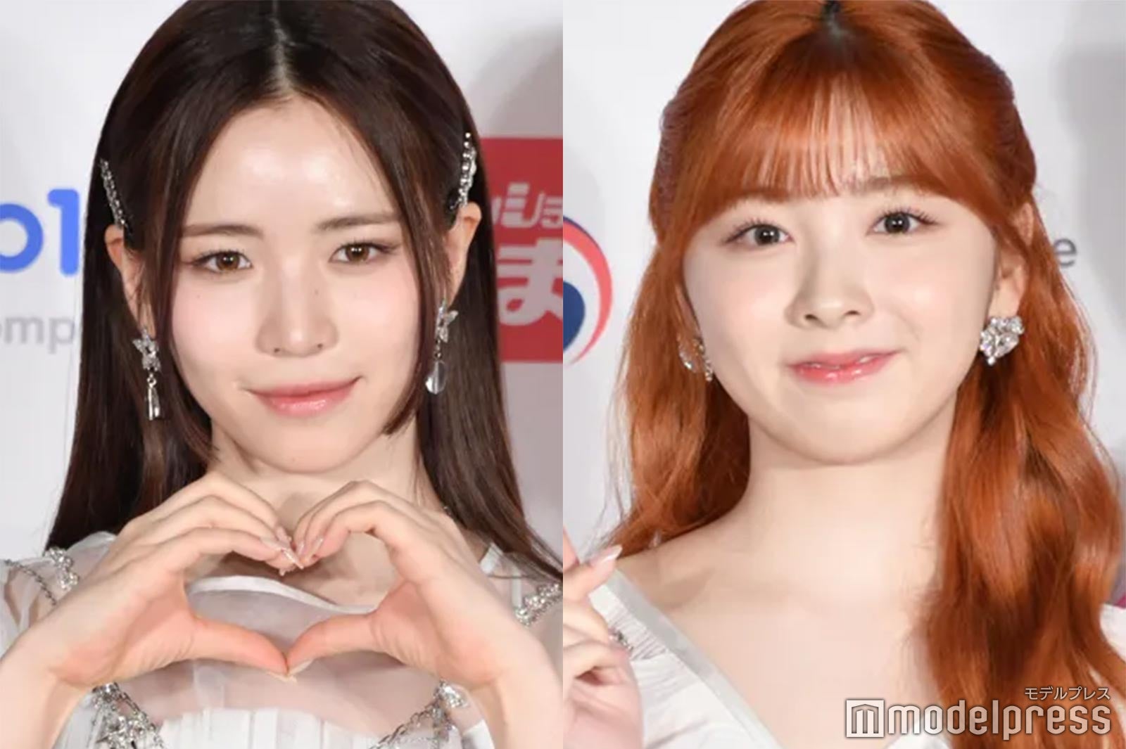 NiziUミイヒ＆マヤ、“お揃いポーズ”の頬寄せドアップ2ショットに「双子みたい」「天使」と反響