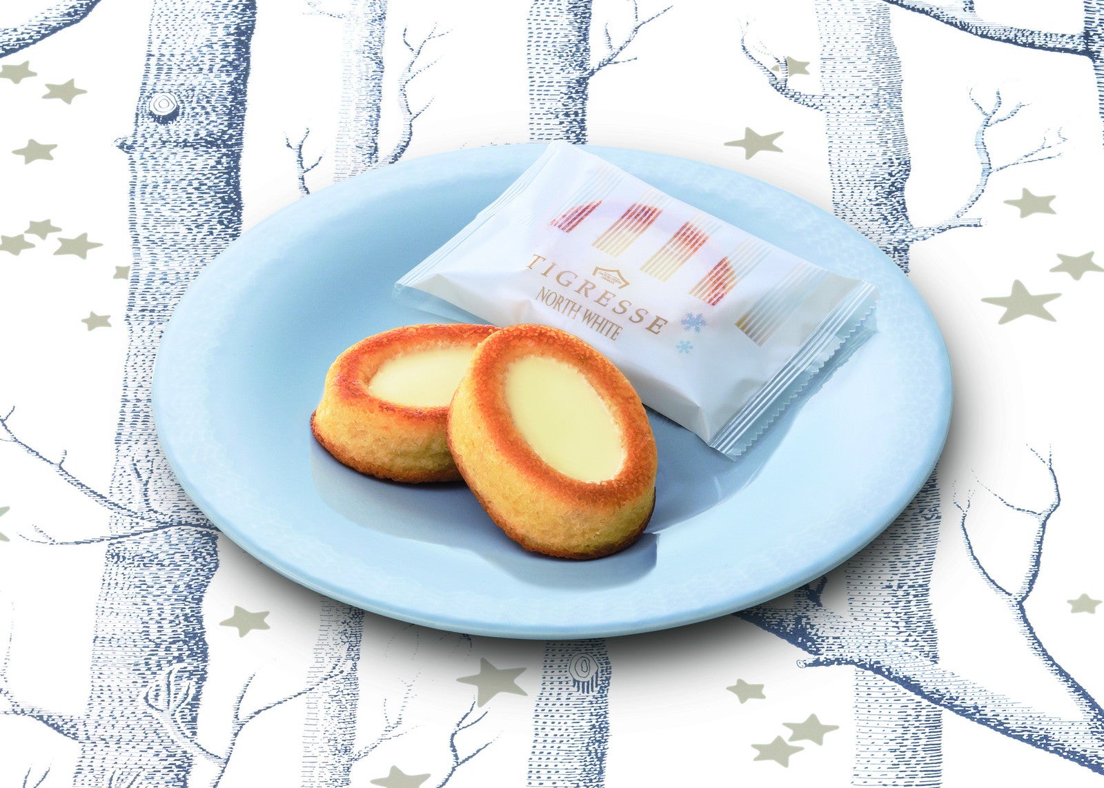 〈ガトーフェスタ ハラダ〉ティグレス ノースホワイト　3個918円、6個1,944円、10個3,240円／提供画像