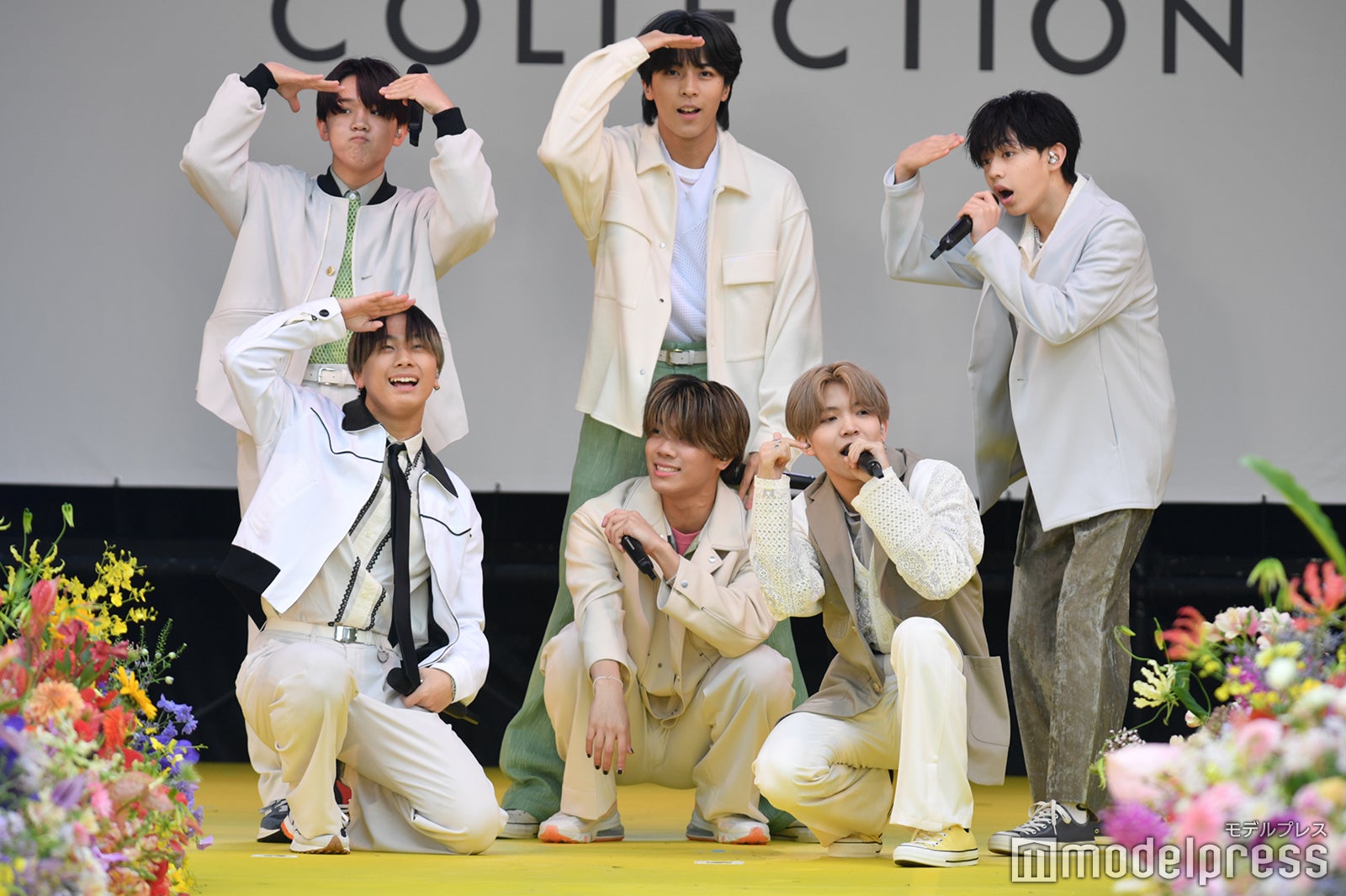 LIL LEAGUE、“雨吹き飛ばす”フレッシュパフォーマンスに視線集中 シンクロダンス披露＜神コレ2023S／S＞