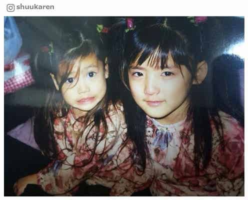 E-girls藤井萩花&夏恋姉妹、幼少期から変わらぬ美貌「もう完成してる」と絶賛の声