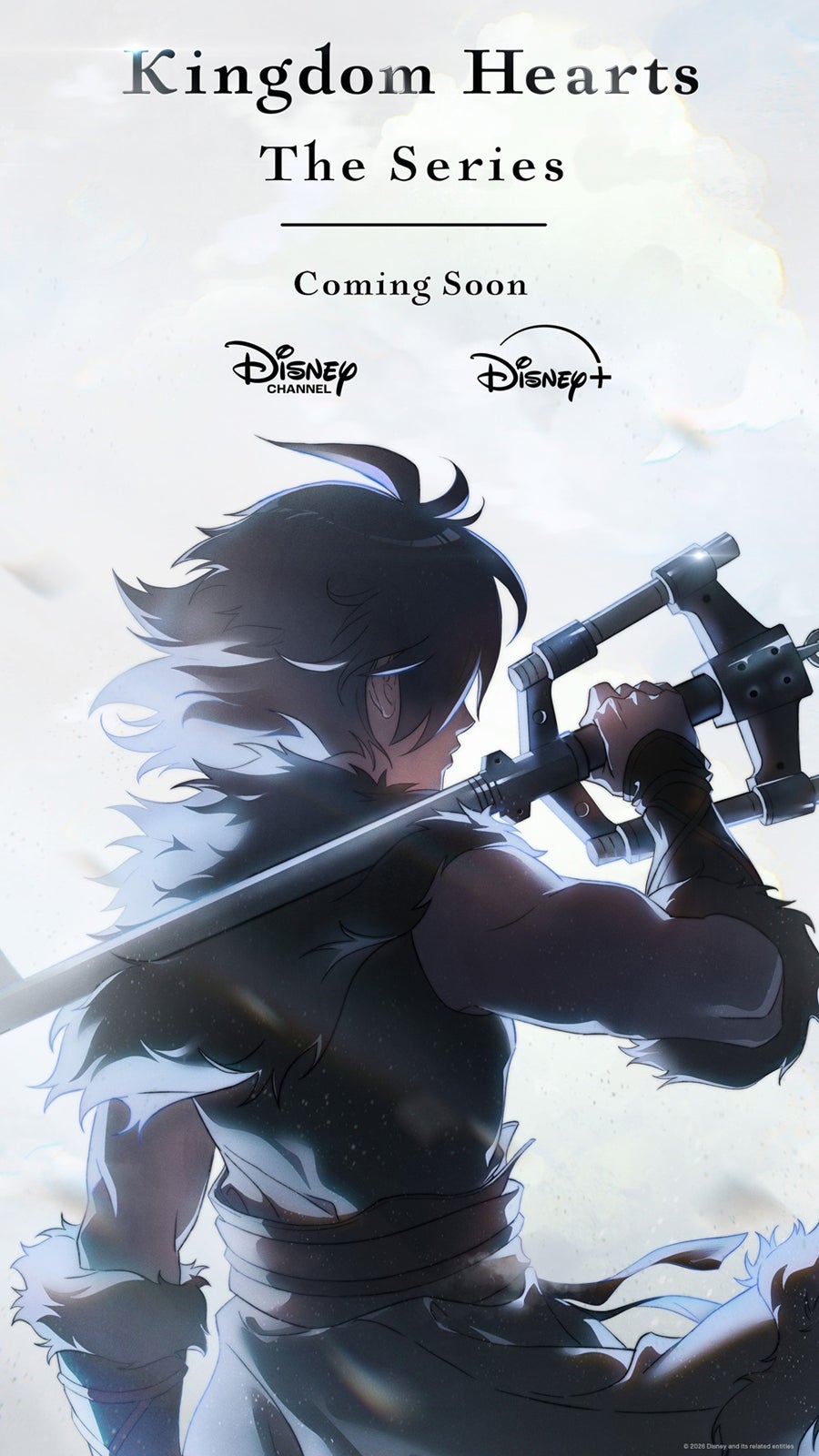 「キングダム ハーツ」初のアニメシリーズ制作決定 ビジュアルにキーブレードを持つ“謎の少年”