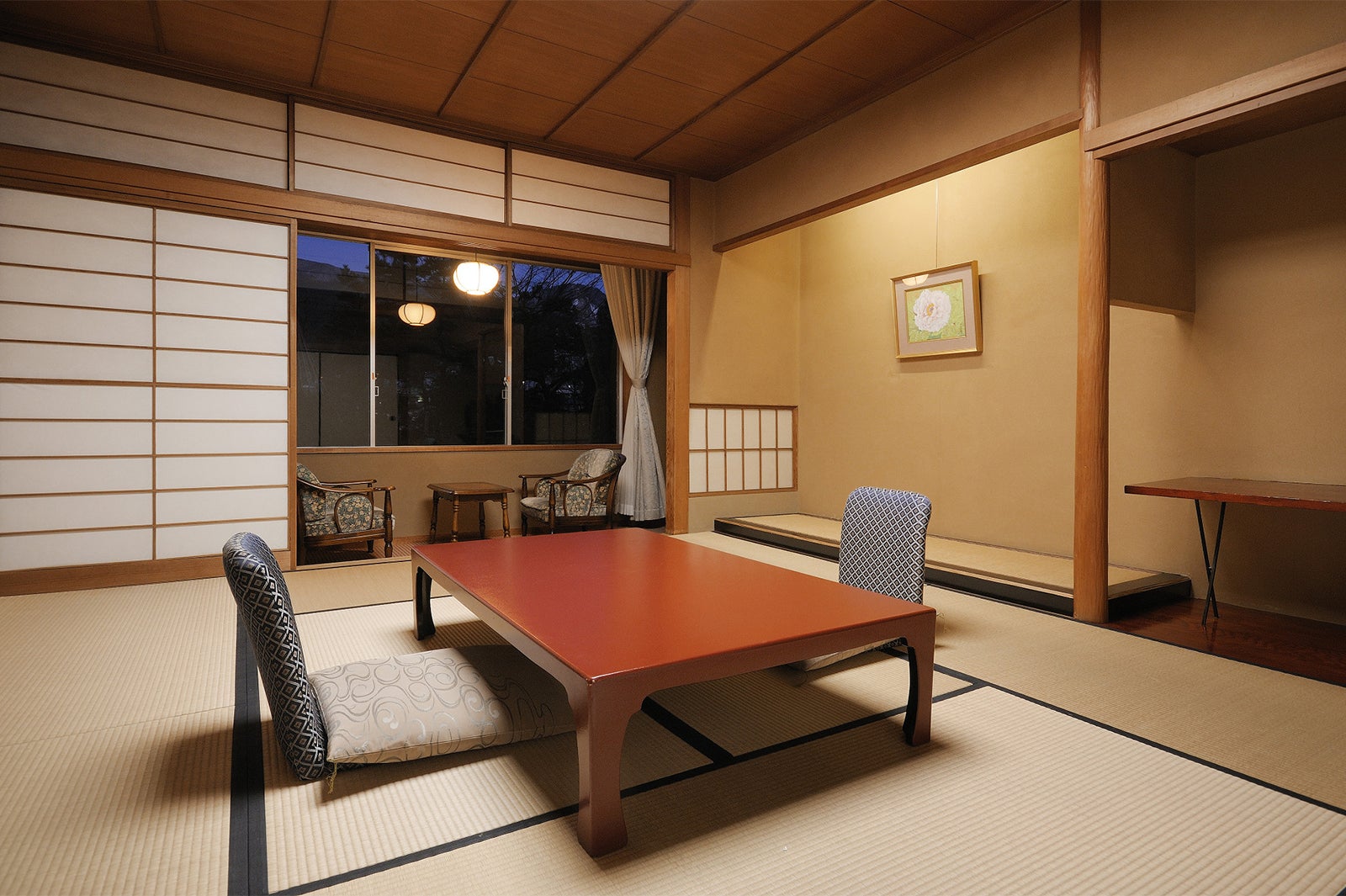 山水閣和室一例／画像提供：水明館