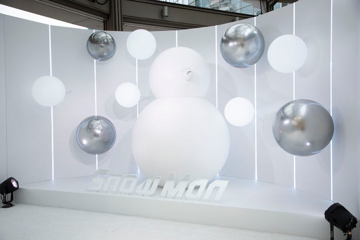 「Snow Man 1st POP-UP」内観(提供写真)