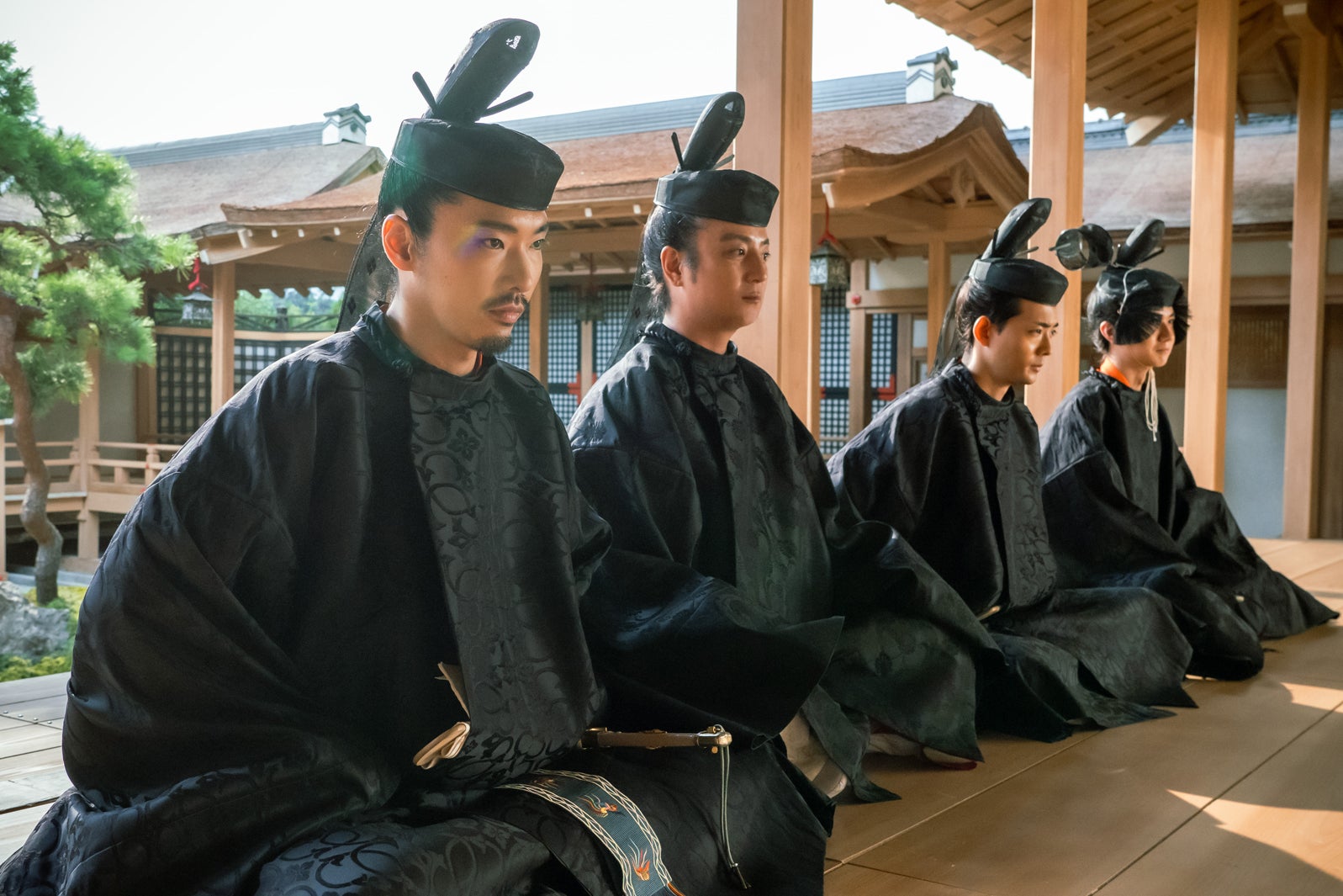 柄本佑、上地雄輔、竜星涼「光る君へ」第41話（C）NHK