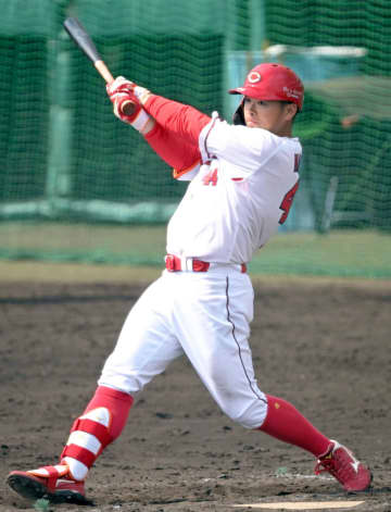 広島・林 シート打撃で覚醒の予カーン3安打「1軍でずっと使ってもらえるように」