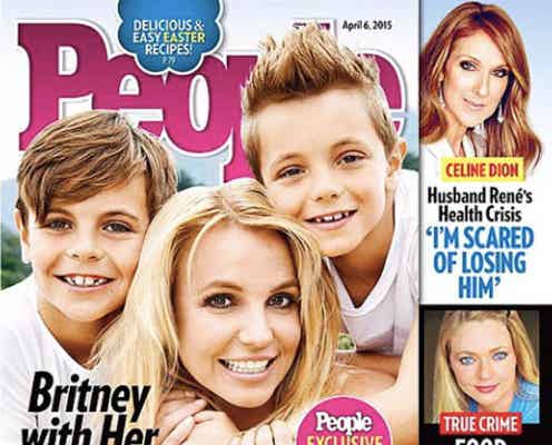 ブリトニー・スピアーズ、子供達と一緒に米誌『ピープル』表紙に登場