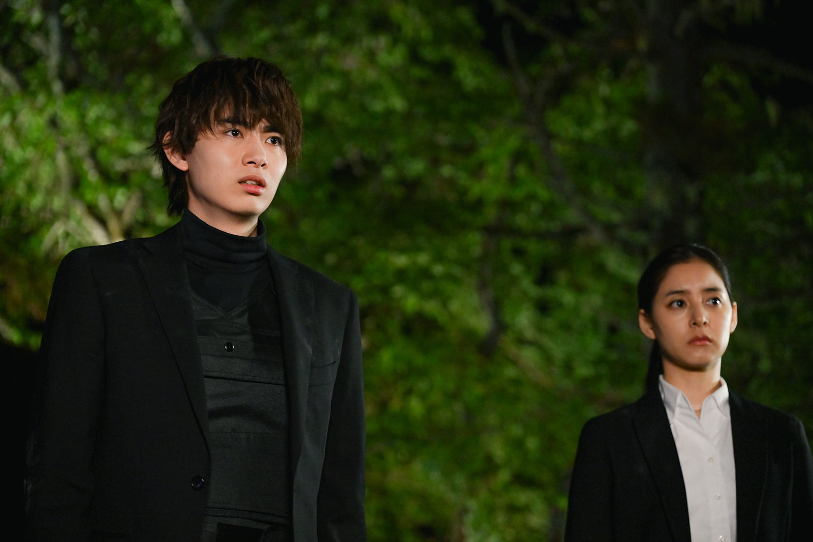 豊田裕大、新木優子「DOPE 麻薬取締部特捜課」第7話（C）TBS