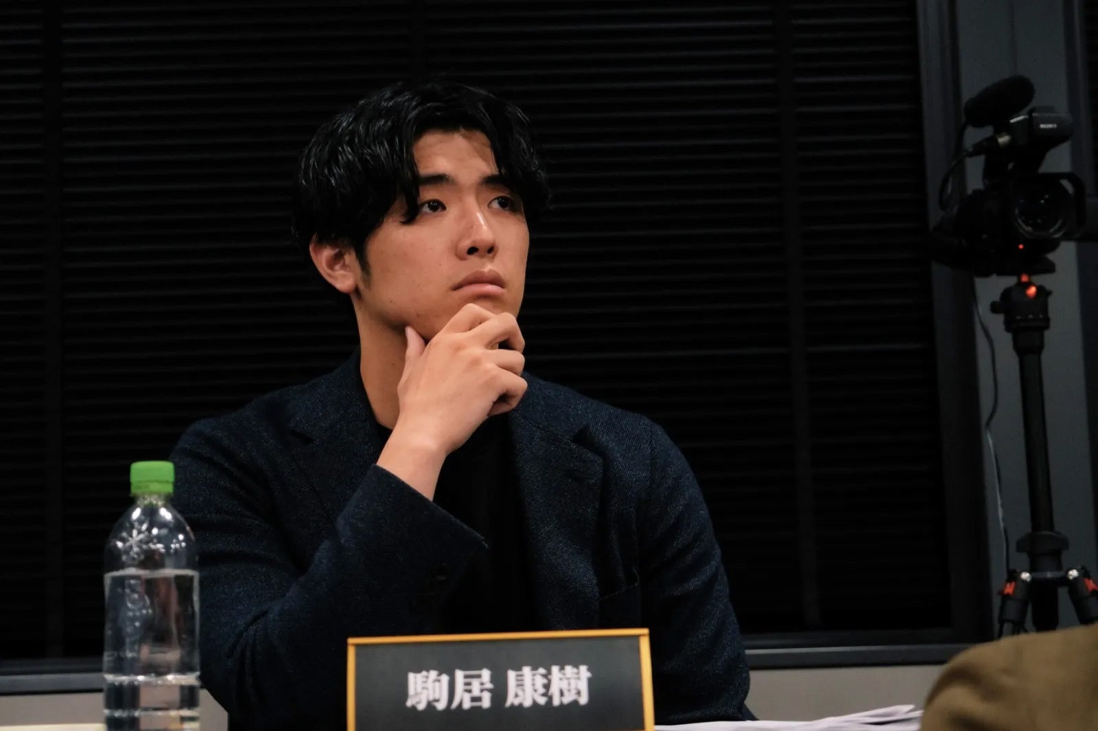 駒居康樹氏／YouTube出演時（提供画像）