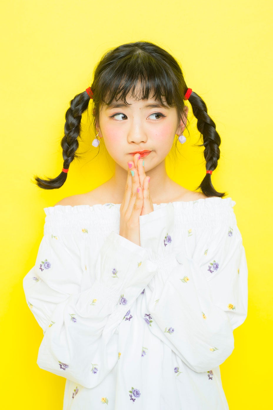 関谷瑠紀「ニコ☆プチ」4月号（新潮社、2018年2月22日発売）／（画像提供：所属事務所）