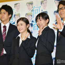 （左から）鈴木勝大、美山加恋、宮崎香蓮、小野田龍之介（C）モデルプレス