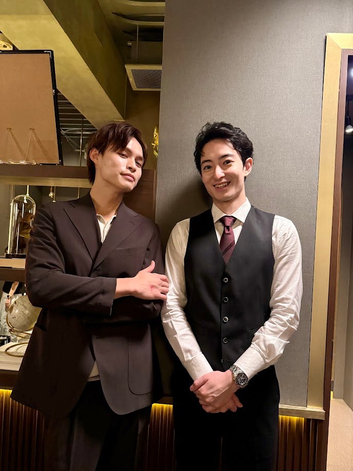 兵頭功海、濱正悟(提供写真)