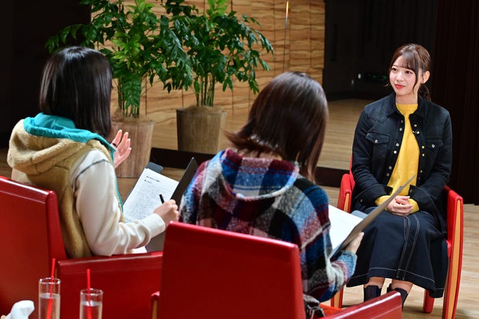 (左から)渡邉美穂、松田好花、富田鈴花(提供画像)