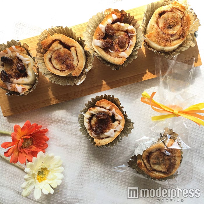 ミニバナナお花ロール/画像提供:柏原歩