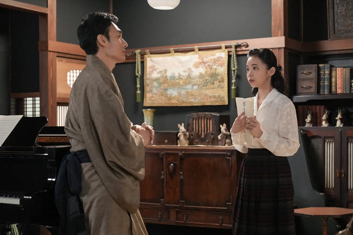 草なぎ剛、趣里「ブギウギ」第75話(C)NHK