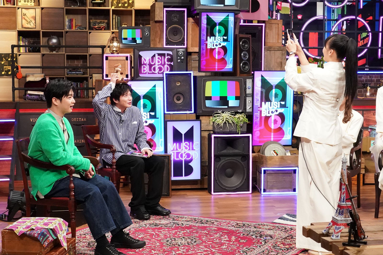 （左から）千葉雄大、田中圭、山崎天（C）日本テレビ