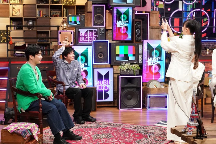 (左から)千葉雄大、田中圭、山崎天(C)日本テレビ