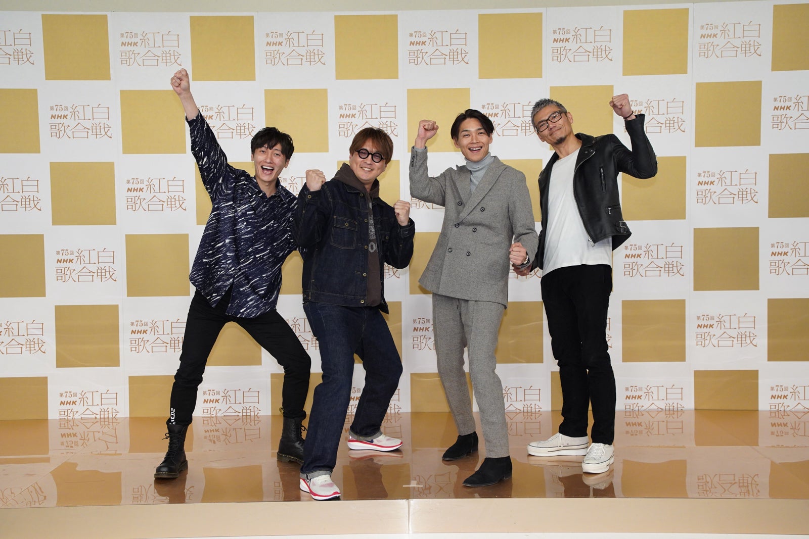 純烈／（左から）後上翔太、酒井一圭、白川裕二郎、岩永洋昭（提供写真）