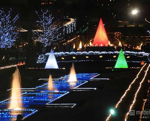 毎年20万人来場の“ルネサンス風”イルミ開催 Xmasは花火の演出も