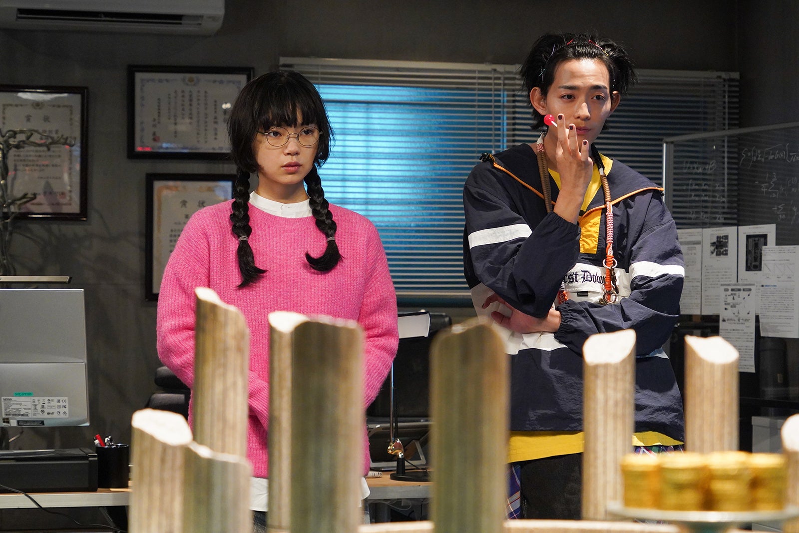 古川琴音、竜星涼「ACMA：GAME アクマゲーム」第4話より（C）日本テレビ