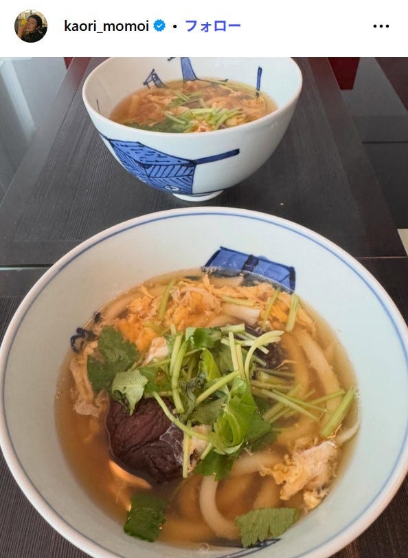 桃井かおりInstagramより