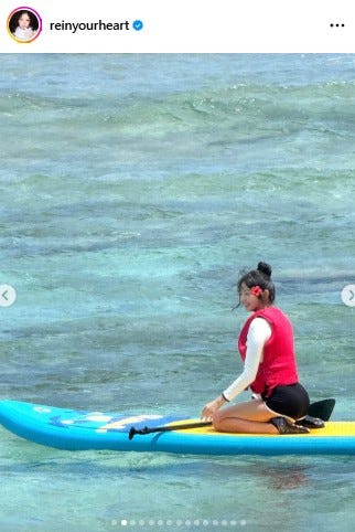 レイInstagramより