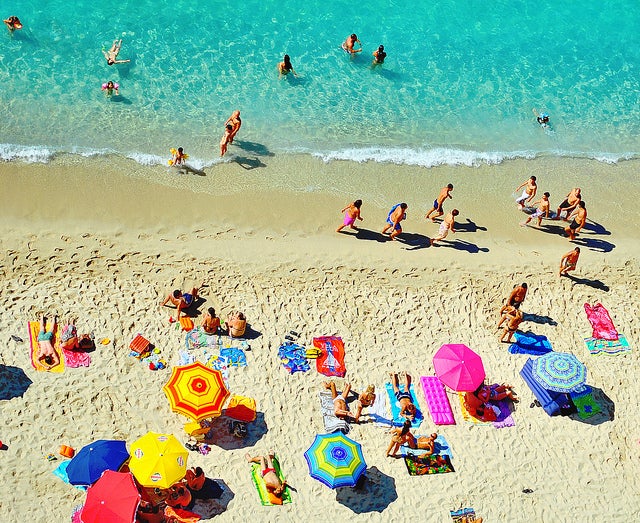 トロペーアのビーチ／Tropea, beach by piervix