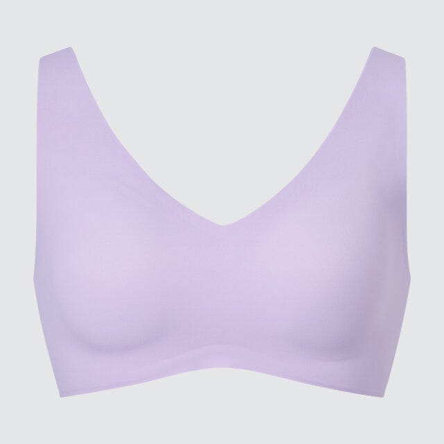 ユニクロ インナー 2023春 ユニクロ uniqlo レディース おすすめ オススメ コスパ 2023 春 インナー インナーウェア アンダーウェア 下着 ブラ ワイヤレスブラ ノンワイヤーブラ ウルトラリラックス パープル