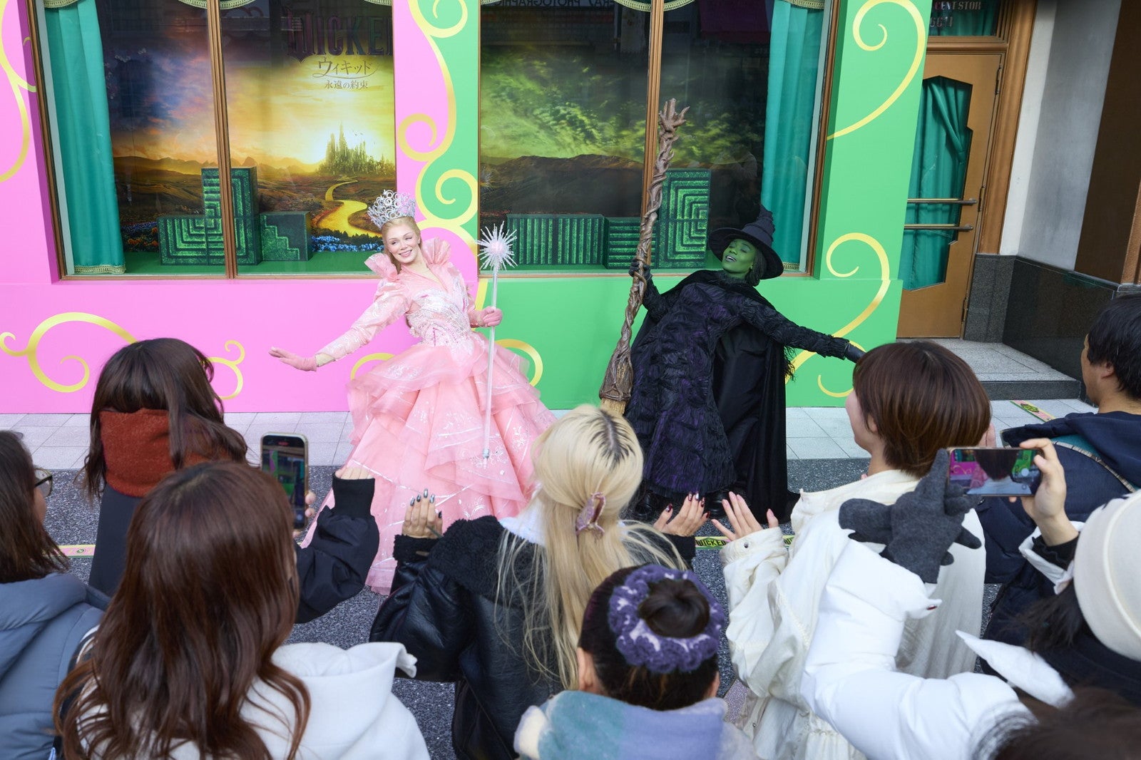 グリーティングの様子／画像提供：ユニバーサル・スタジオ・ジャパン