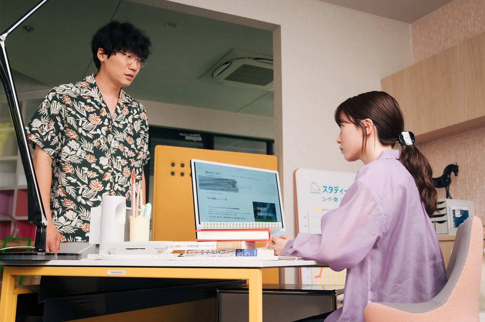 前原滉、永野芽郁／「ユニコーンに乗って」第9話より（C）TBS