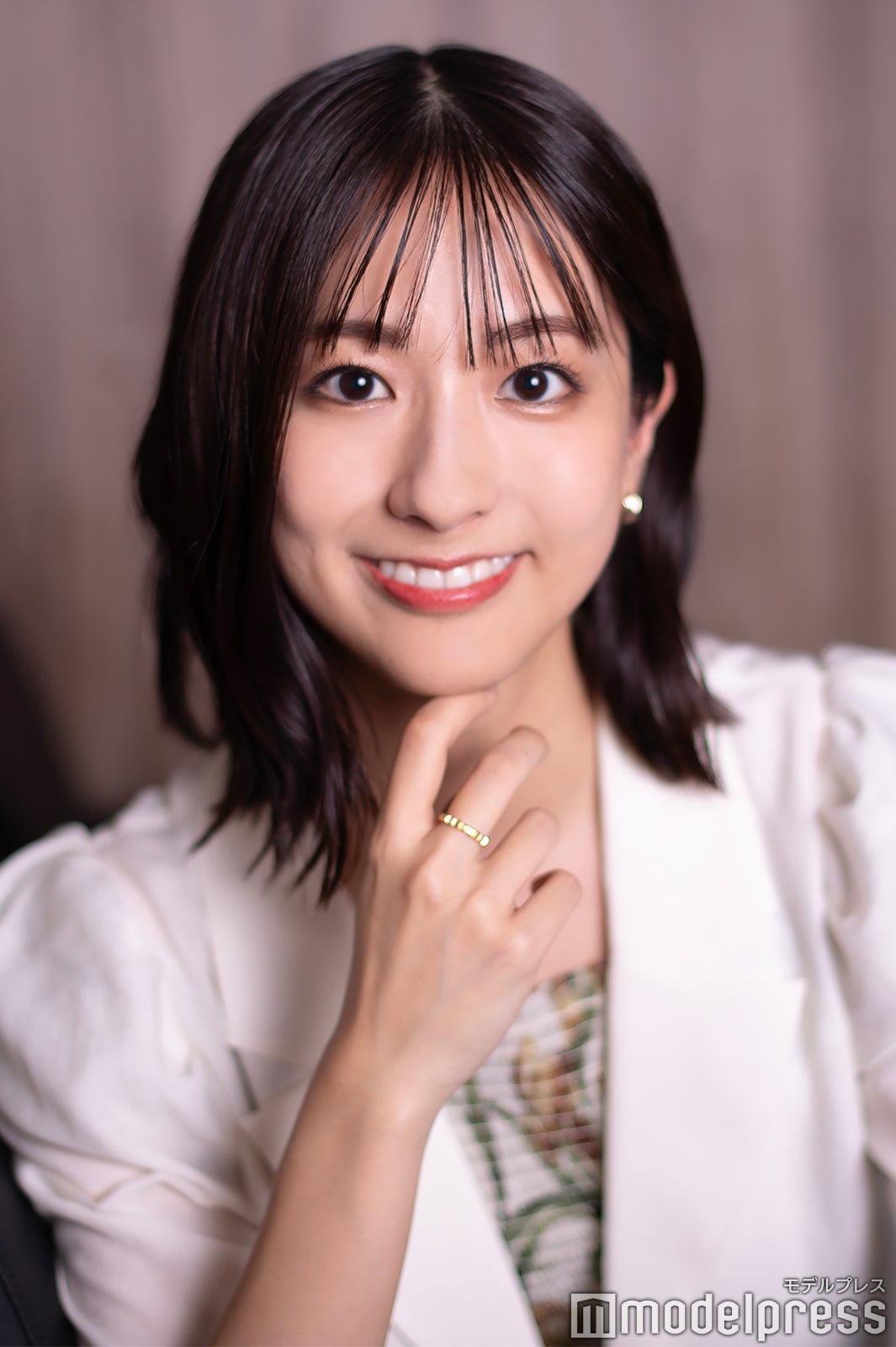 モデルプレスのインタビューに応じた田村真子（C）モデルプレス