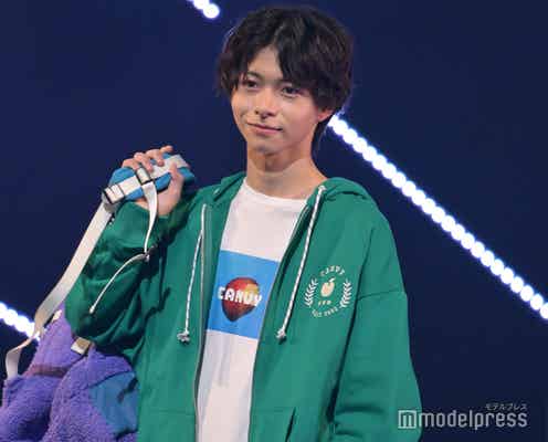 「今日好き」松本仁、“笑み”からの“決め顔”ギャップにドキッ パーカーコーデ披露<TGC teen 2022 Tokyo>