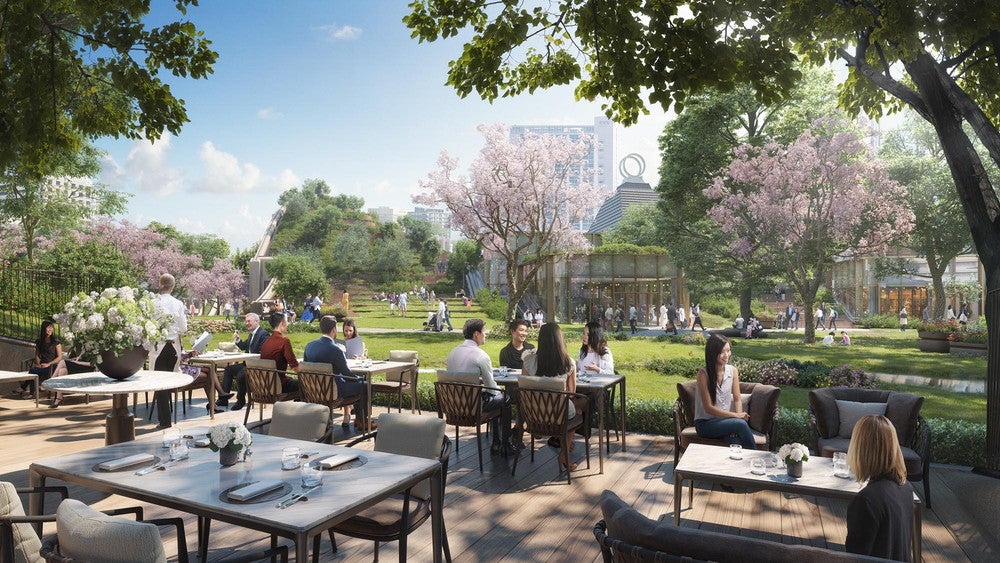 ホテルレストランイメージ／画像提供：森ビル