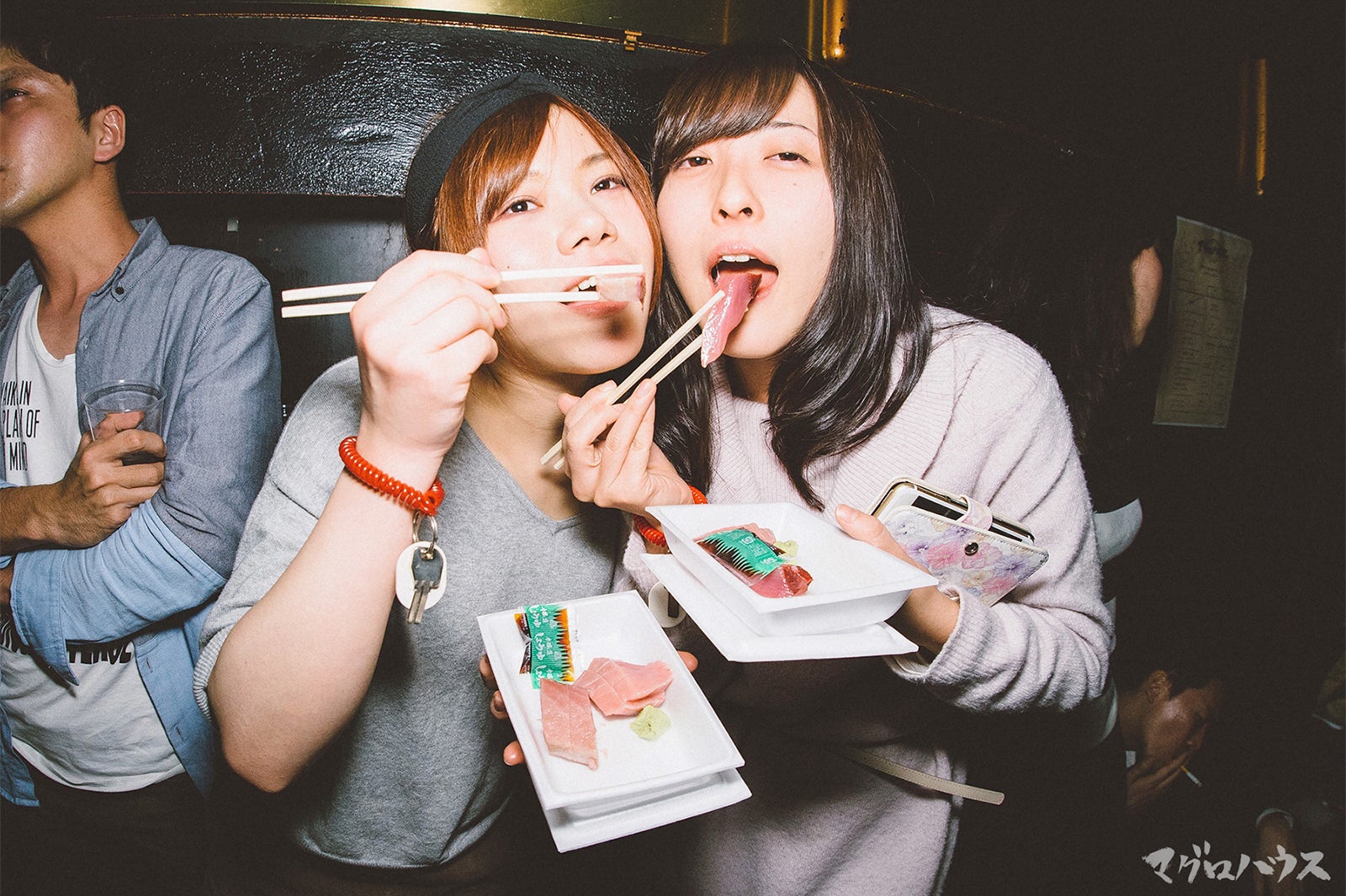 さばきたての新鮮なマグロは絶品と好評／画像提供：Afro&Co.Inc.